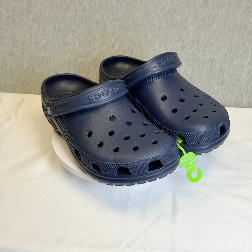 Crocs Classic Clog Navy Blue Mens 8 Womens 10 Water Shoes 10001-410 New